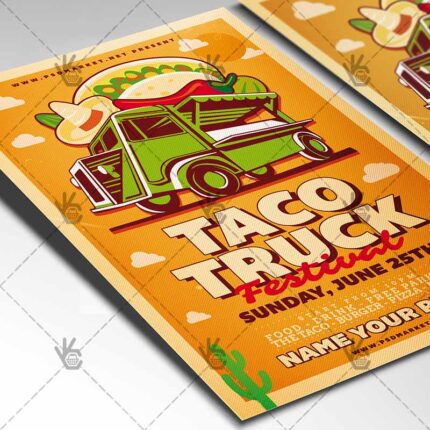 Download Taco Truck Flyer - PSD Template-2