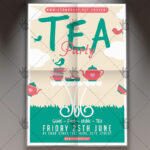 Download Tea Party Flyer - PSD Template