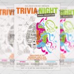 Download Trivia Night PSD Flyer Template Now