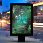 Download Tropical Mood PSD Flyer Template Now