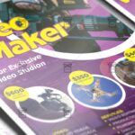 Download Videomaker PSD Flyer Template Now