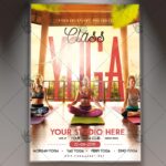 Download Yoga Flyer - PSD Template