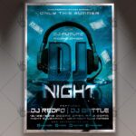 Download Club Party Flyer - PSD Template