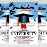 Download Graduation Flyer PSD Template Now