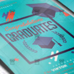 Download Graduation Party Flyer PSD Template Now