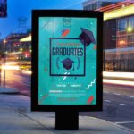 Download Graduation Party Flyer PSD Template Now