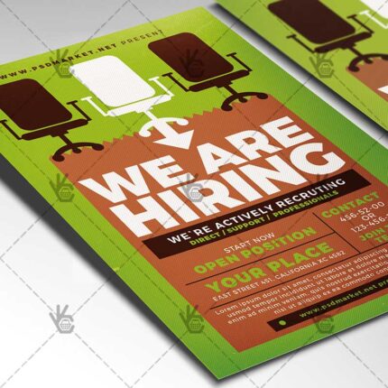 Download Hiring Flyer - PSD Template-2