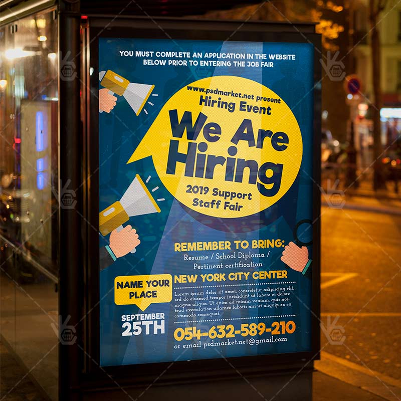 hiring_job_flyer_psd_psdmarket_3.jpg Download Hiring Job Flyer - PSD Template-3
