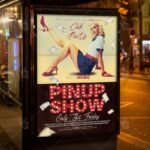 Download Pin Up Show Flyer - PSD Template-3