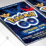 Download Pokemon Go Flyer - PSD Template-2