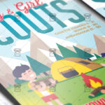 Download Scouts PSD Flyer Template Now