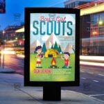 Download Scouts PSD Flyer Template Now