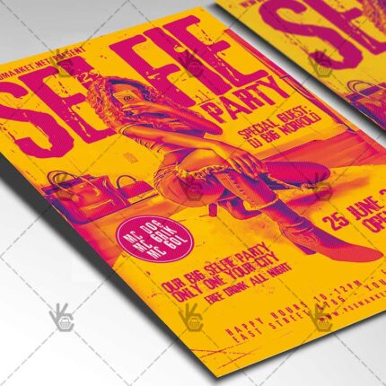 Download Selfie Flyer - PSD Template-2