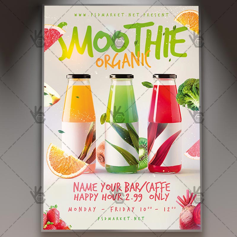 smoothie_flyer_psd_psdmarket_1.jpg Download Smoothie Flyer - PSD Template