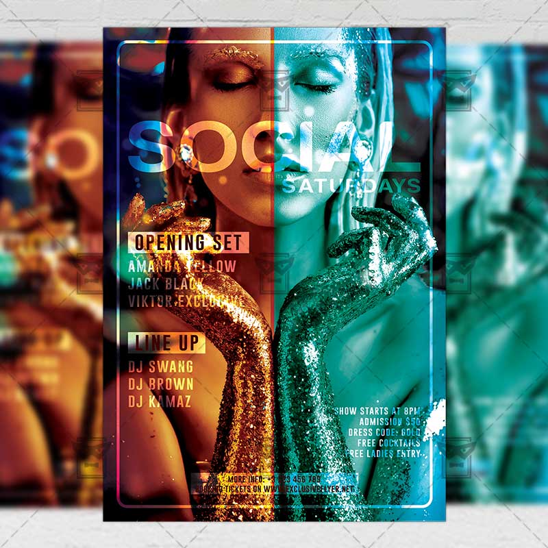 social_saturday_flyer-premium-flyer-template-1.jpg Download Social Saturdays PSD Flyer Template Now