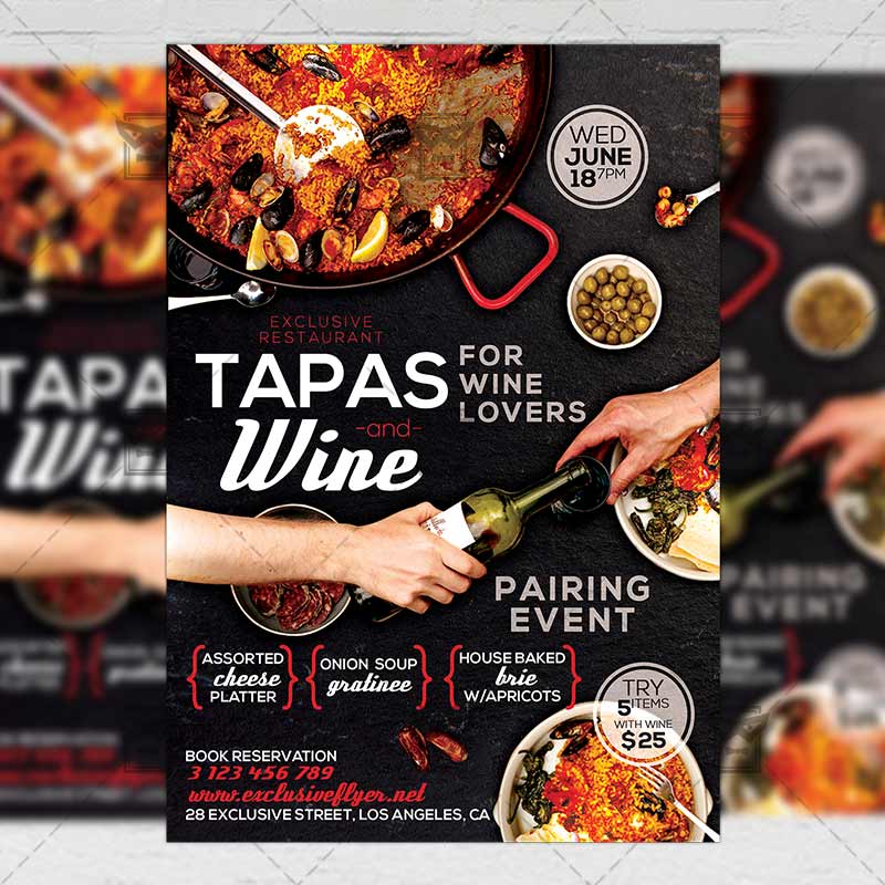 tapas_and_wine_flyer-premium-flyer-template-1.jpg Download Tapas and Wine PSD Flyer Template Now