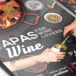 Download Tapas and Wine PSD Flyer Template Now