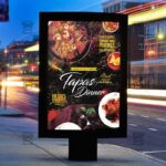 Download Tapas Dinner PSD Flyer Template Now