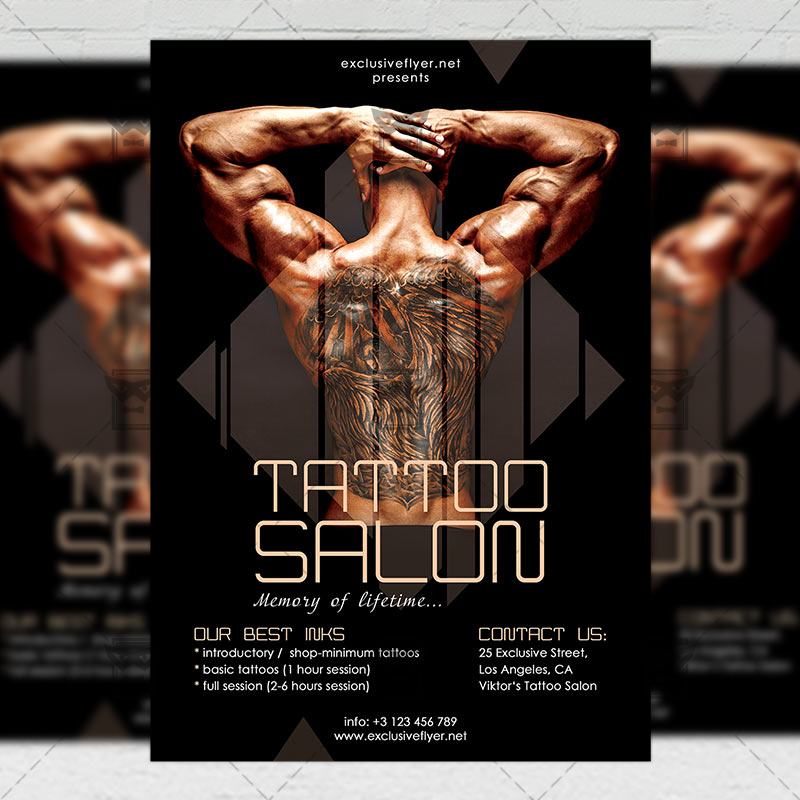 tattoo_salon-premium-flyer-template-1.jpg Download Tattoo Salon PSD Flyer Template Now
