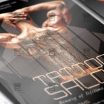 Download Tattoo Salon PSD Flyer Template Now