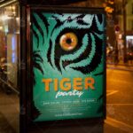 Download Tiger Party Night Flyer - PSD Template-3