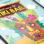 Download Tiki Bar PSD Flyer Template Now