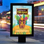 Download Tiki Bar PSD Flyer Template Now