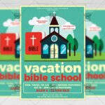 Download Vacation Bible School PSD Flyer Template Now