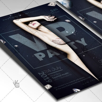 Download VIP Party Flyer - PSD Template-2