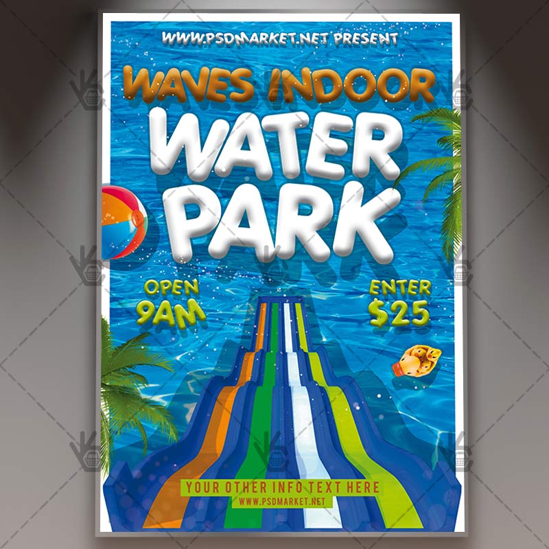 water_park_flyer_psd_psdmarket_1.jpg Download Water Park Flyer - PSD Template