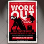 Download Workout Flyer - PSD Template