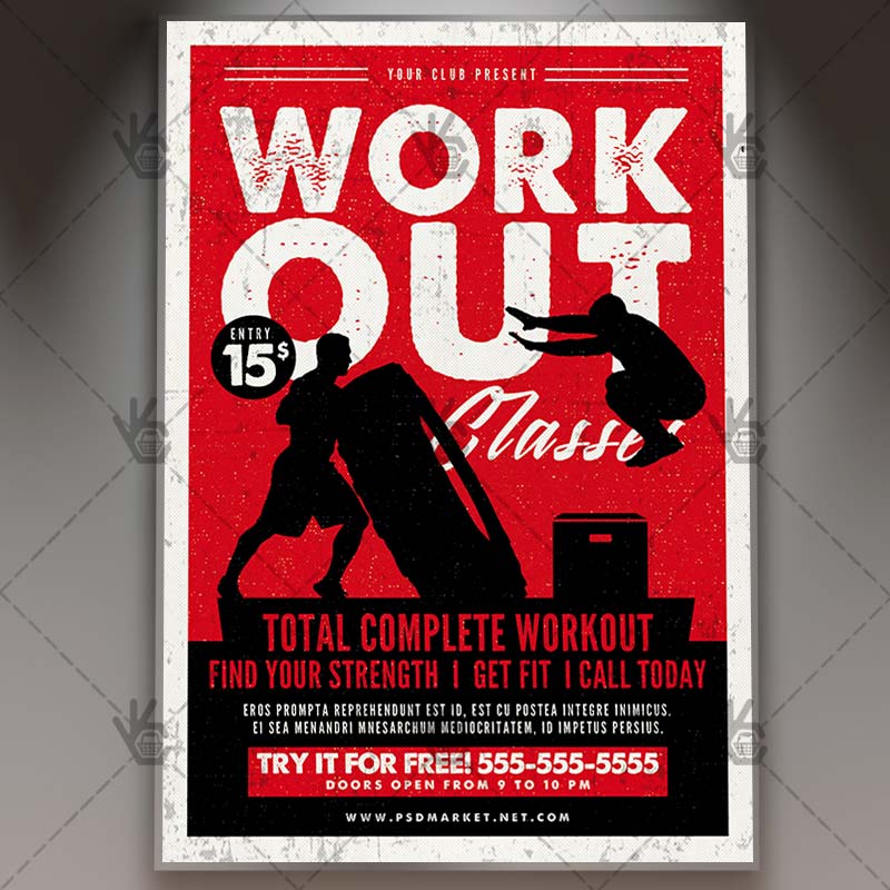 workout_flyer_psd_psdmarket_1.jpg Download Workout Flyer - PSD Template