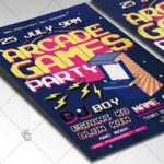 Download Arcade Game Flyer - PSD Template-2