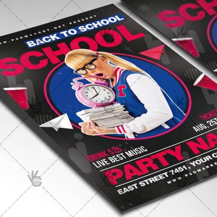 Download Back to School Flyer - PSD Template-2
