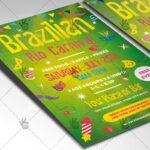 Download Brazilian Carnival Flyer - PSD Template-2
