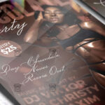 Download Chocolate Party PSD Flyer Template Now