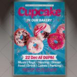 Download Cupcake Flyer - PSD Template