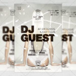 Download Dj Guest Night PSD Flyer Template Now