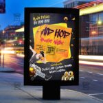 Download Hip Hop Night PSD Flyer Template Now