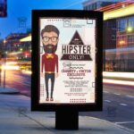 Download Hipster Only PSD Flyer Template Now