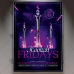 Download Hookah Fridays Flyer - PSD Template