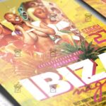 Download Ibiza Night PSD Flyer Template Now
