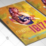 Download Ibiza Night Flyer - PSD Template