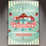 Download Ice Cream Flyer - PSD Template