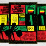 Download Jamaica Party PSD Flyer Template Now