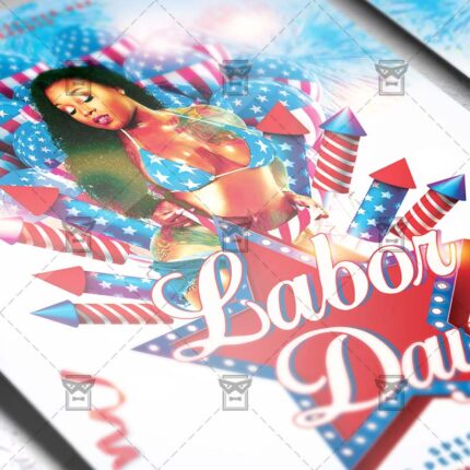 Download Labor Day Night PSD Flyer Template Now