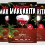Download Margarita Mondays PSD Flyer Template Now