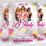 Download Pj Party PSD Flyer Template Now