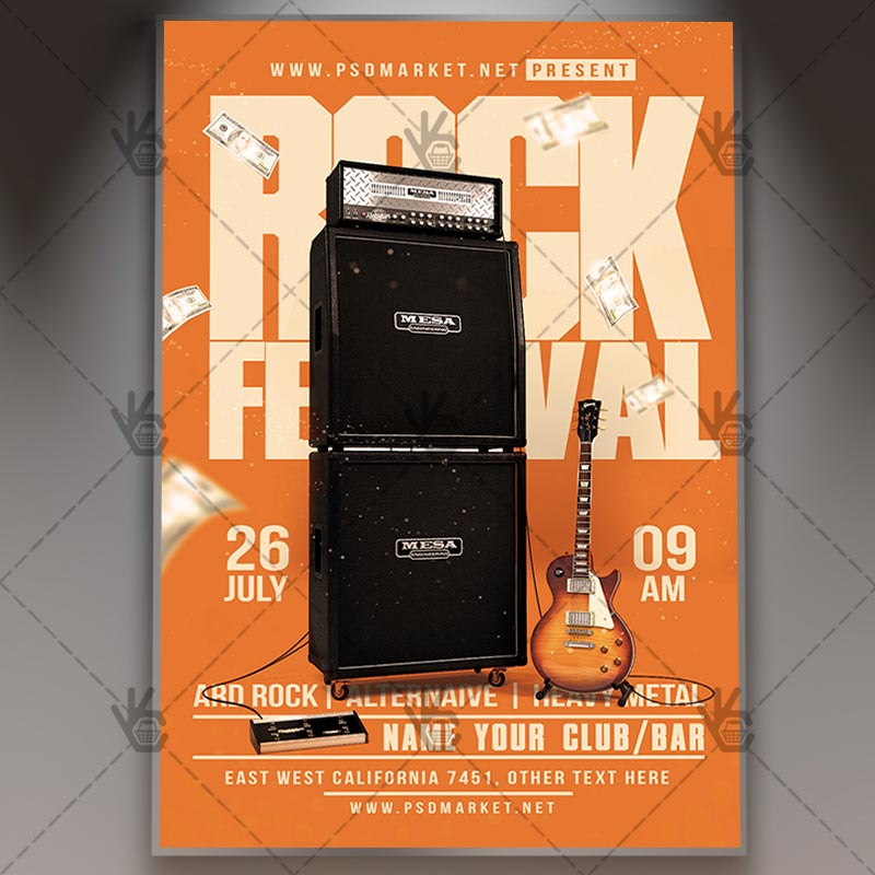 rock_festival_flyer_psd_psdmarket_1.jpg Download Rock Festival Flyer - PSD Template