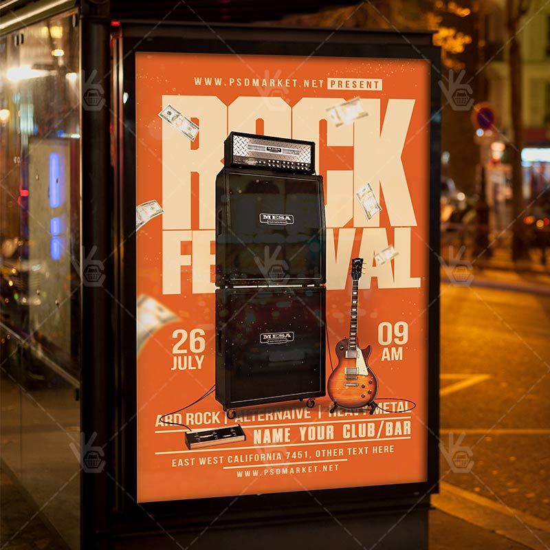rock_festival_flyer_psd_psdmarket_3.jpg Download Rock Festival Flyer - PSD Template-3